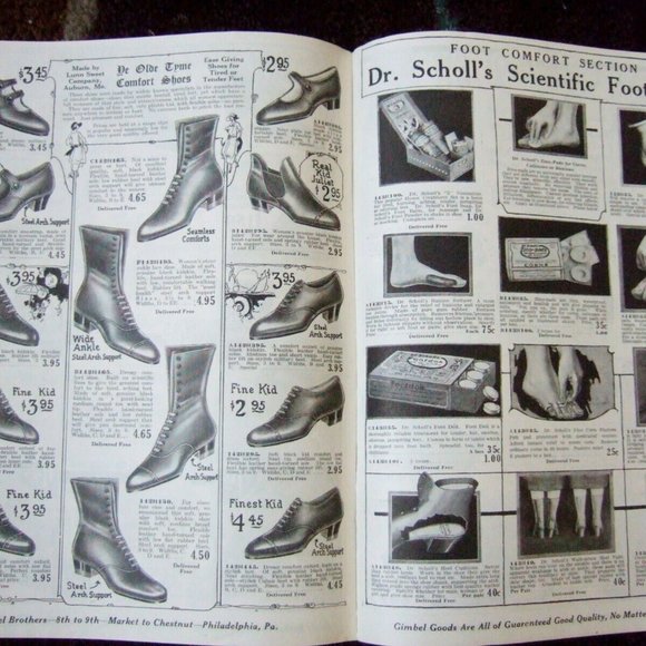 Gimbels CATALOG - SUMMER THRIFT 1922-1923 fashion, homewares, WATCHES, PENS +++ - Picture 3 of 5